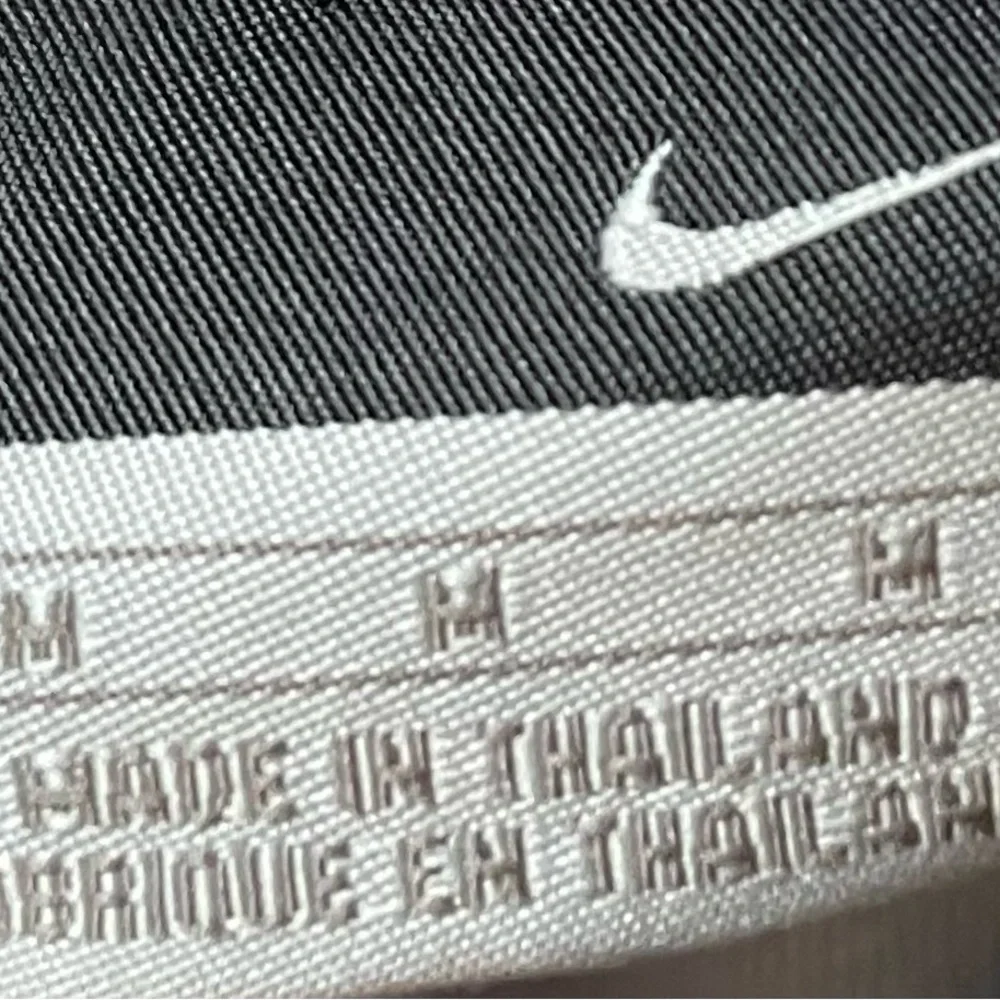Vintage Nike White Flight Logo Embroidered Swoosh